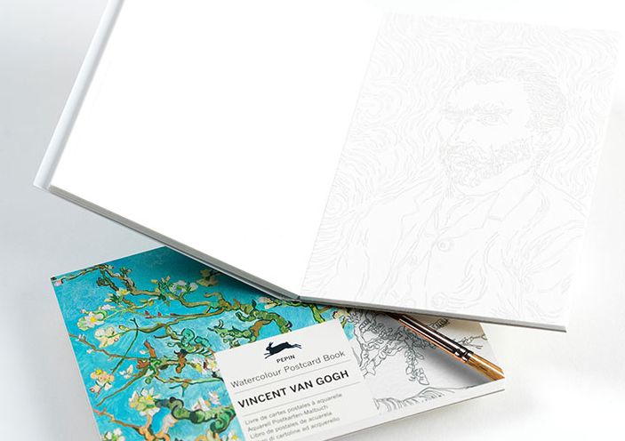 Vincent van Gogh (new edition) - Watercolour Postcard Book