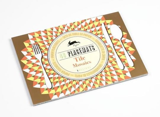 Tile Mosaics: 48 Placemats: 6 Designs