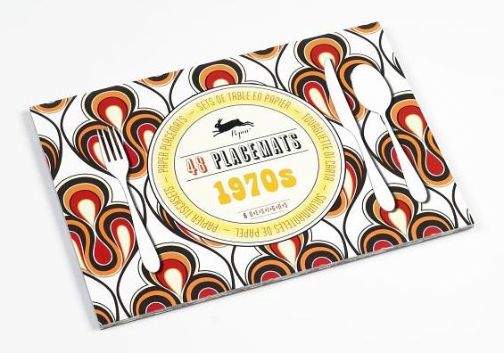 1970s: 48 Placemats: 6 Designs