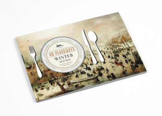 Winter Scenes: 48 Placemats: 8 X 6 Famous Paintings by Dutch Masters