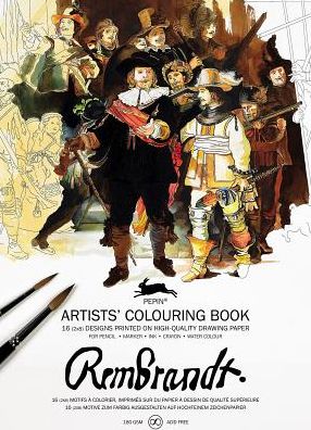 Rembrandt: Coloring book
