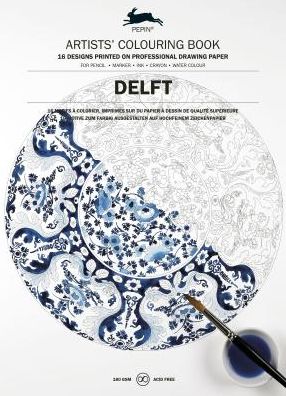 Colouring Book Delft Blue