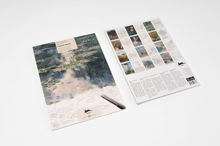 Claude Monet - Artists' Colouring Book - new edition