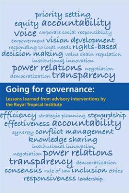Going for Governance: Lessons Learned from Advisory Interventions by the Royal Tropical Institute