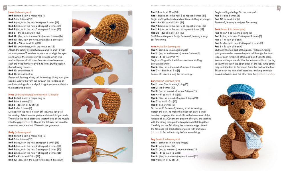 Amigurumi Animals at Work: 14 Irresistibly Cute Animals to Crochet