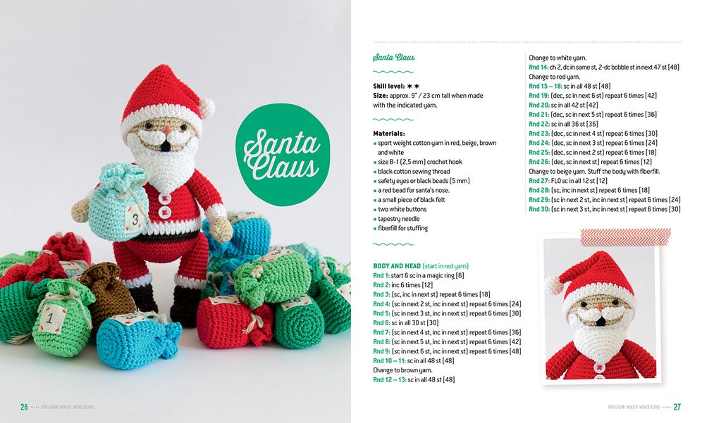 Amigurumi Winter Wonderland: 15 Original Crochet Patterns