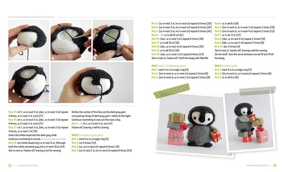 Amigurumi Winter Wonderland: 15 Original Crochet Patterns