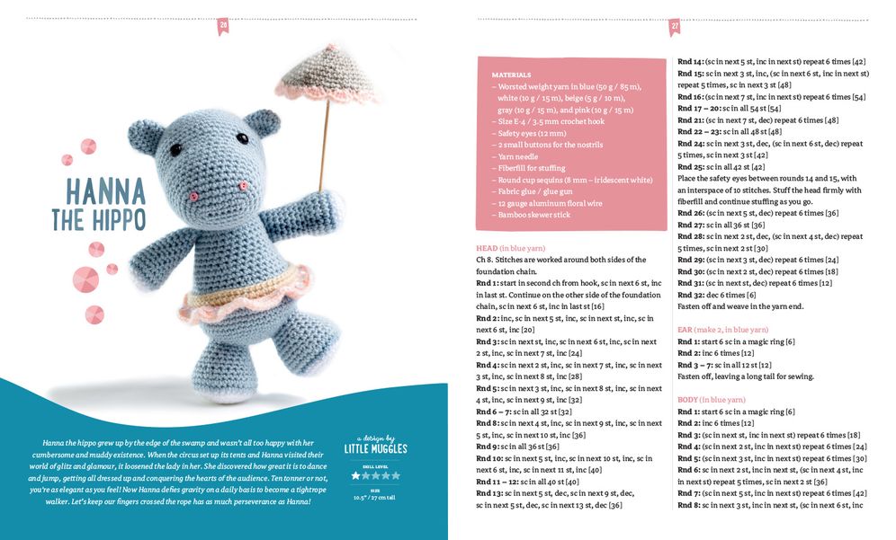 Amigurumi Circus: Crochet seriously cute circus characters