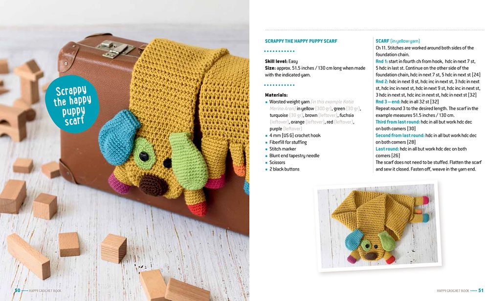 One and Two Company's Happy Crochet Book: Patterns That Make Your Kids Smile