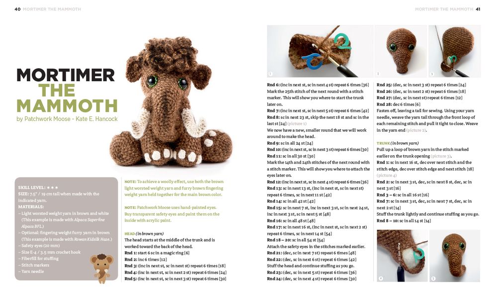 Zoomigurumi 6: 15 Cute Amigurumi Patterns by 15 Great Designers