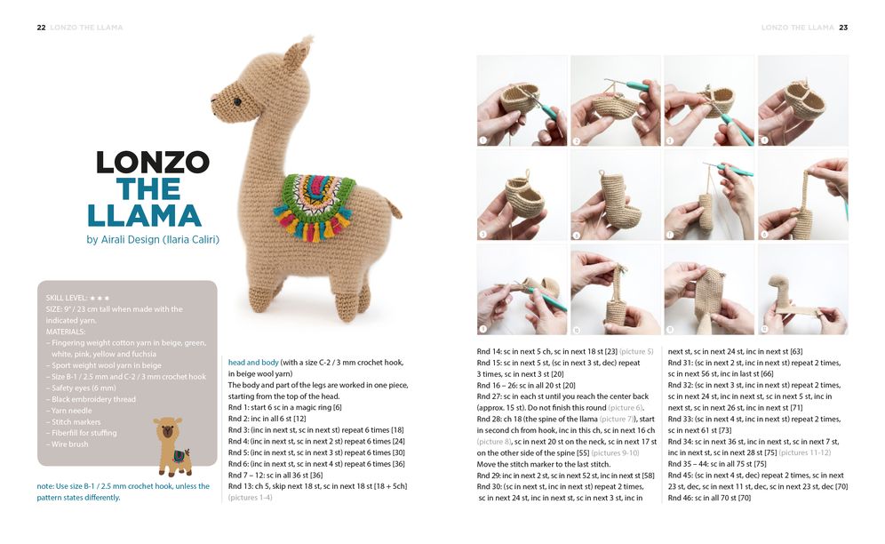 Zoomigurumi 7: 15 Cute Amigurumi Patterns by 13 Great Designers