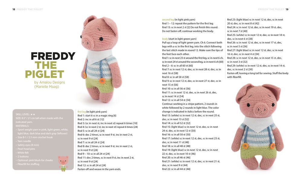 Zoomigurumi 7: 15 Cute Amigurumi Patterns by 13 Great Designers