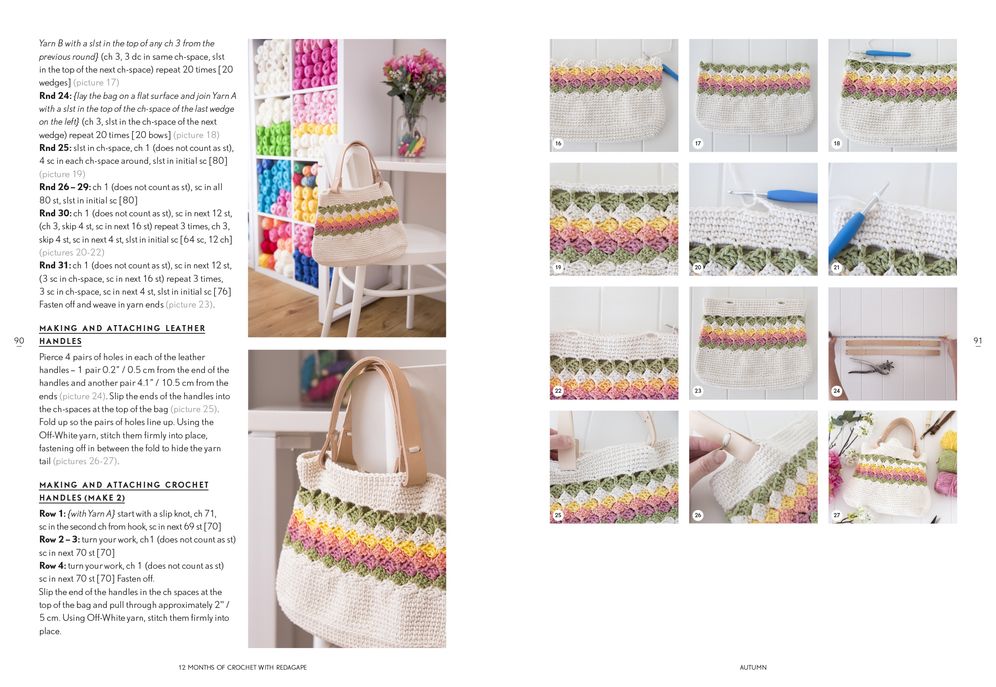12 Months of Crochet with Redagape: Your Creative Planner for Year-Round Crocheting