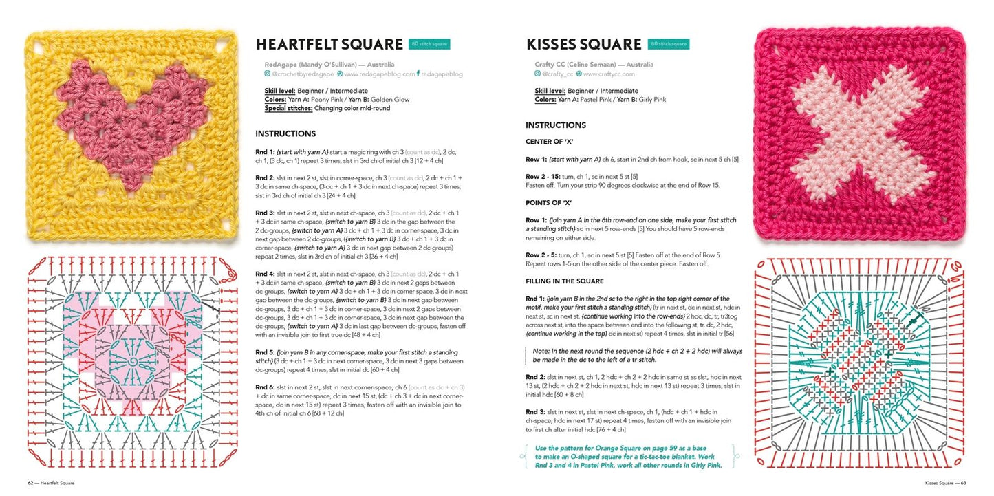 The Ultimate Granny Square Sourcebook : 100 Contemporary Motifs to Mix and Match