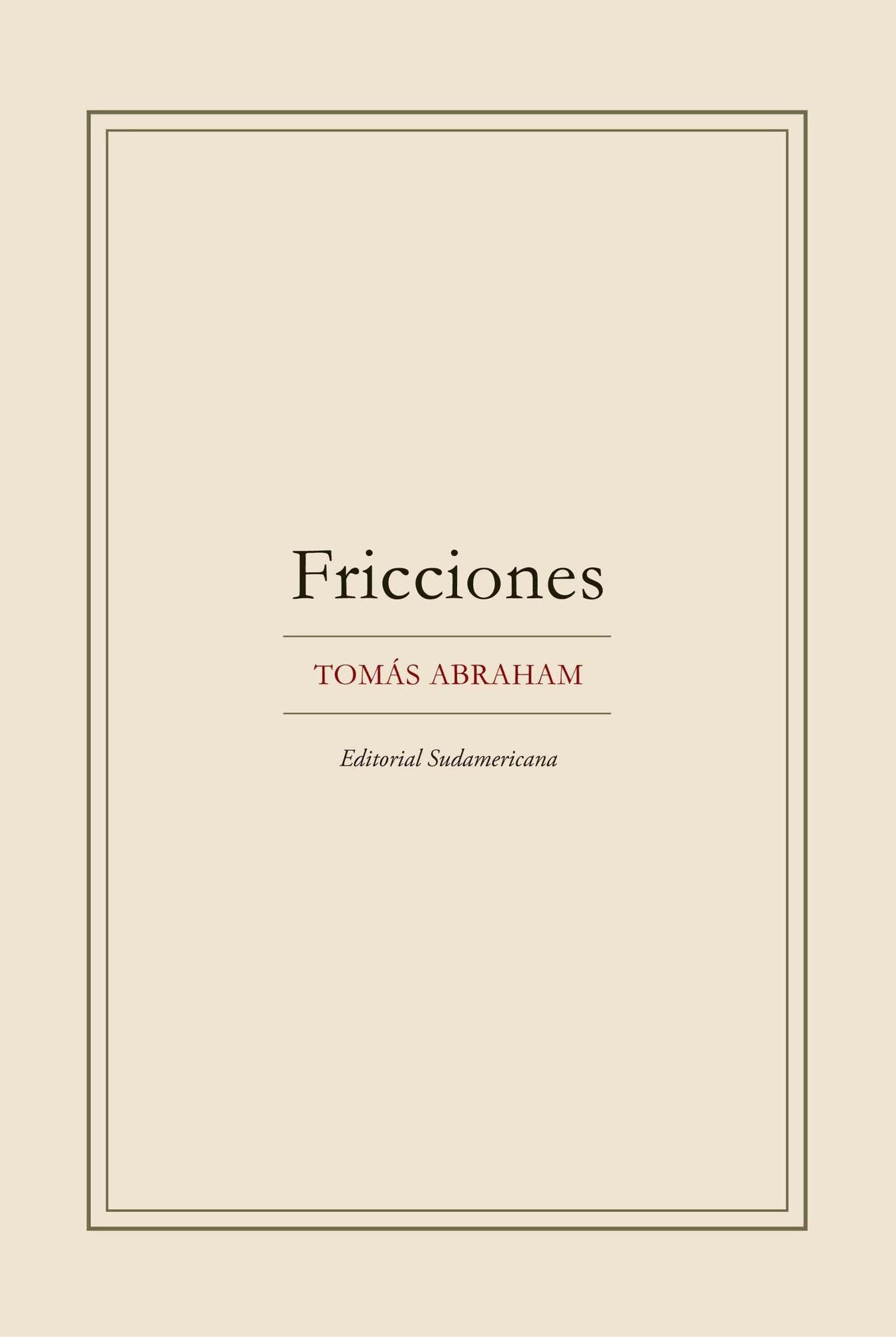 Fricciones