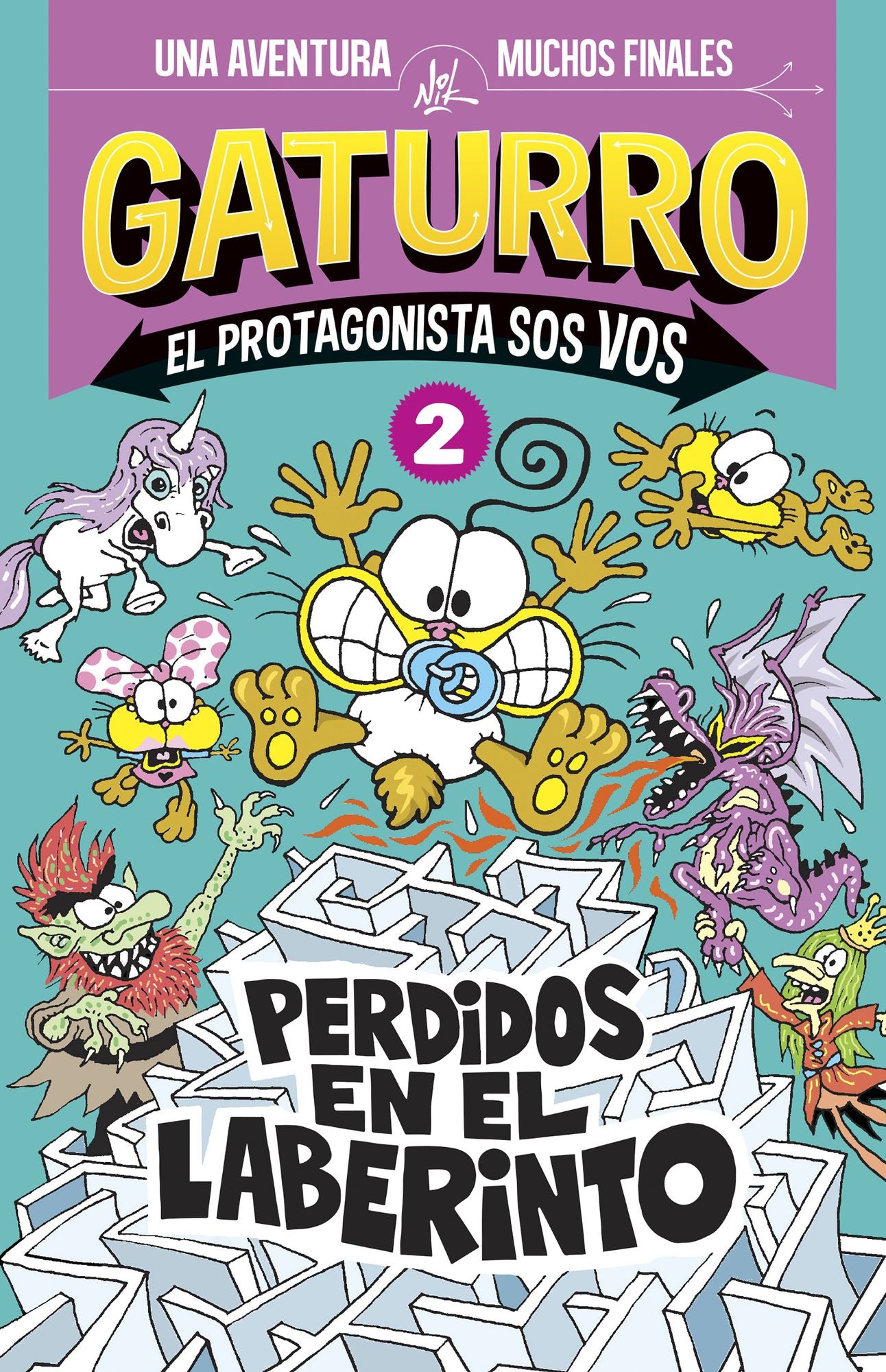 Gaturro. Perdidos en el laberinto (Gaturro. El protagonista sos vos 2)
