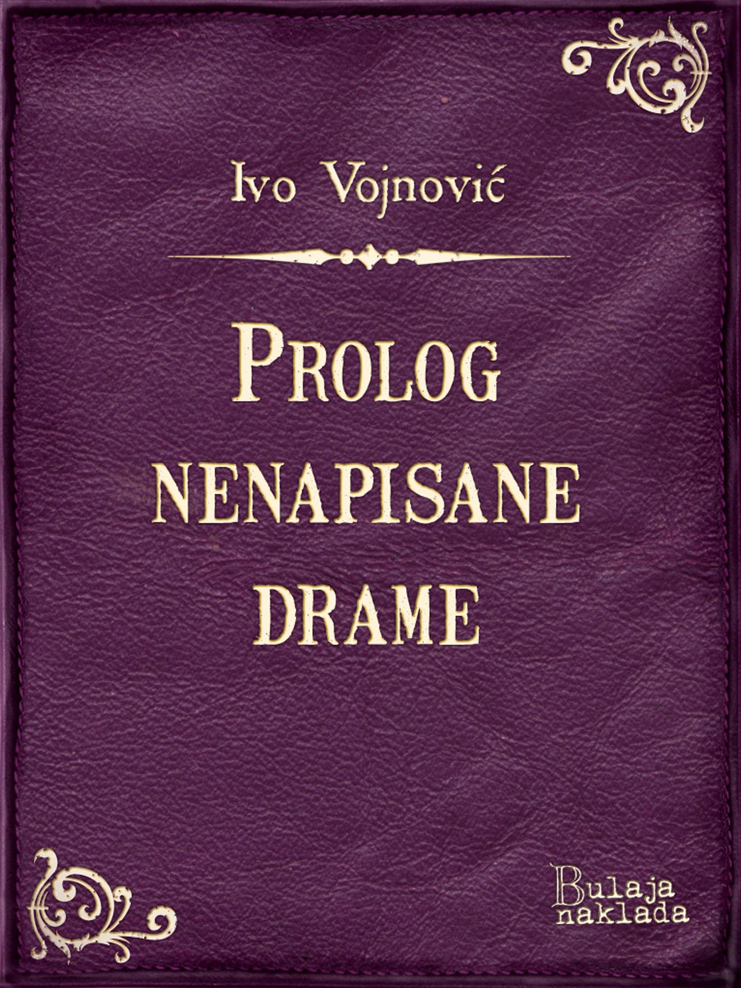 Prolog nenapisane drame