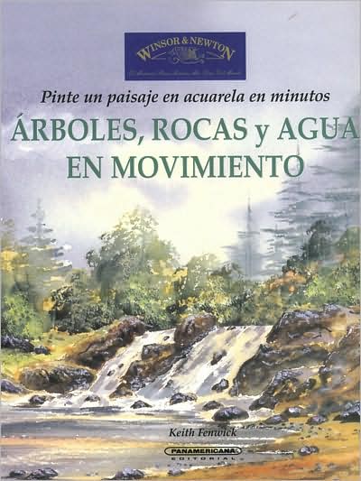 Arboles, rocas y agua en movimiento