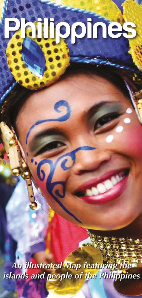 Philippines: An Illustrated Map featuring the islands and people of the Philippines