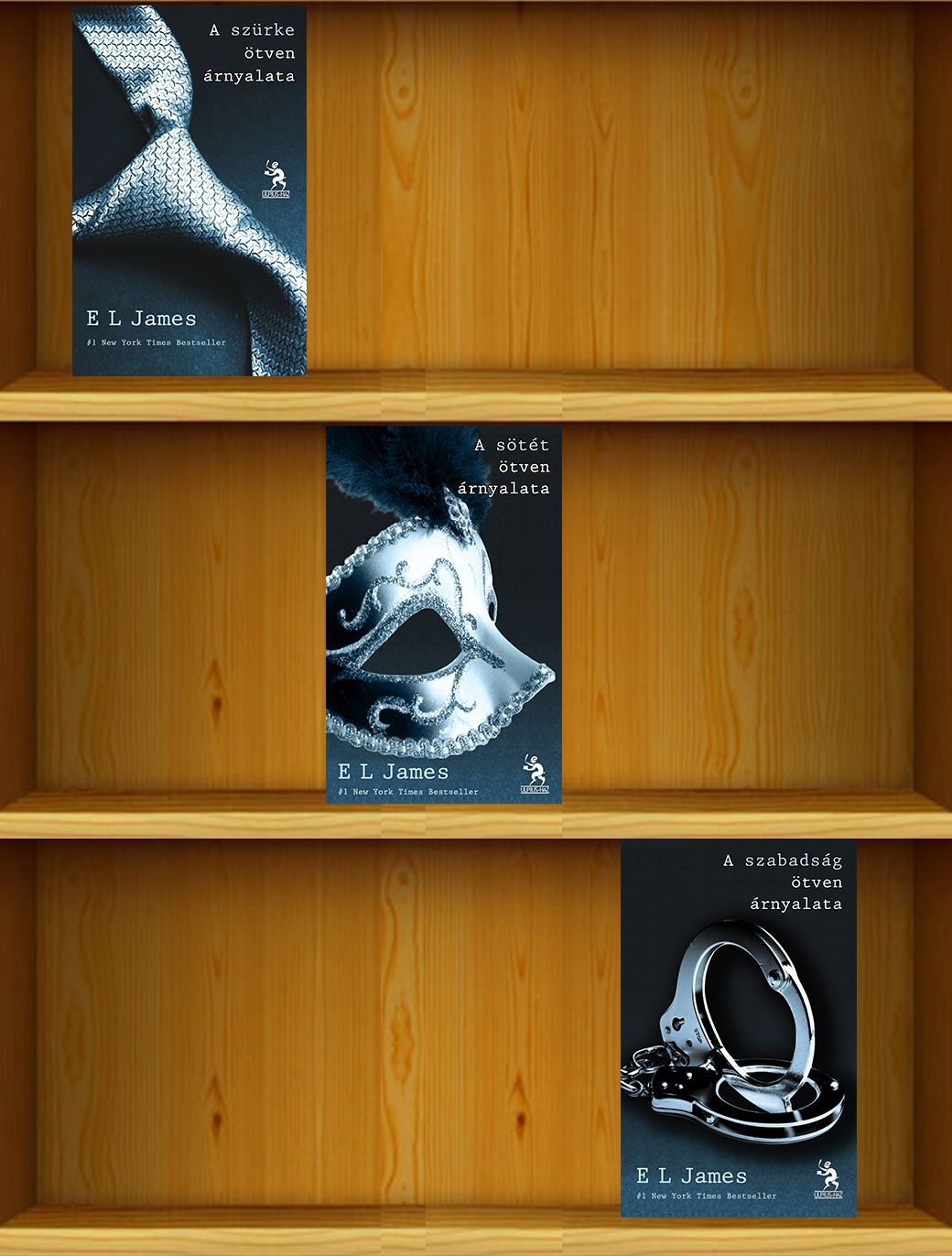 Árnyalat trilógia csomag (Fifty Shades of Grey)