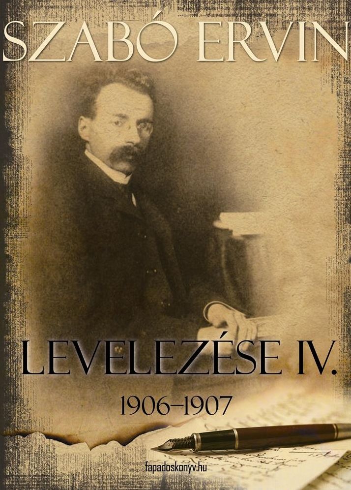 Szabó Ervin levelezése IV. kötet
