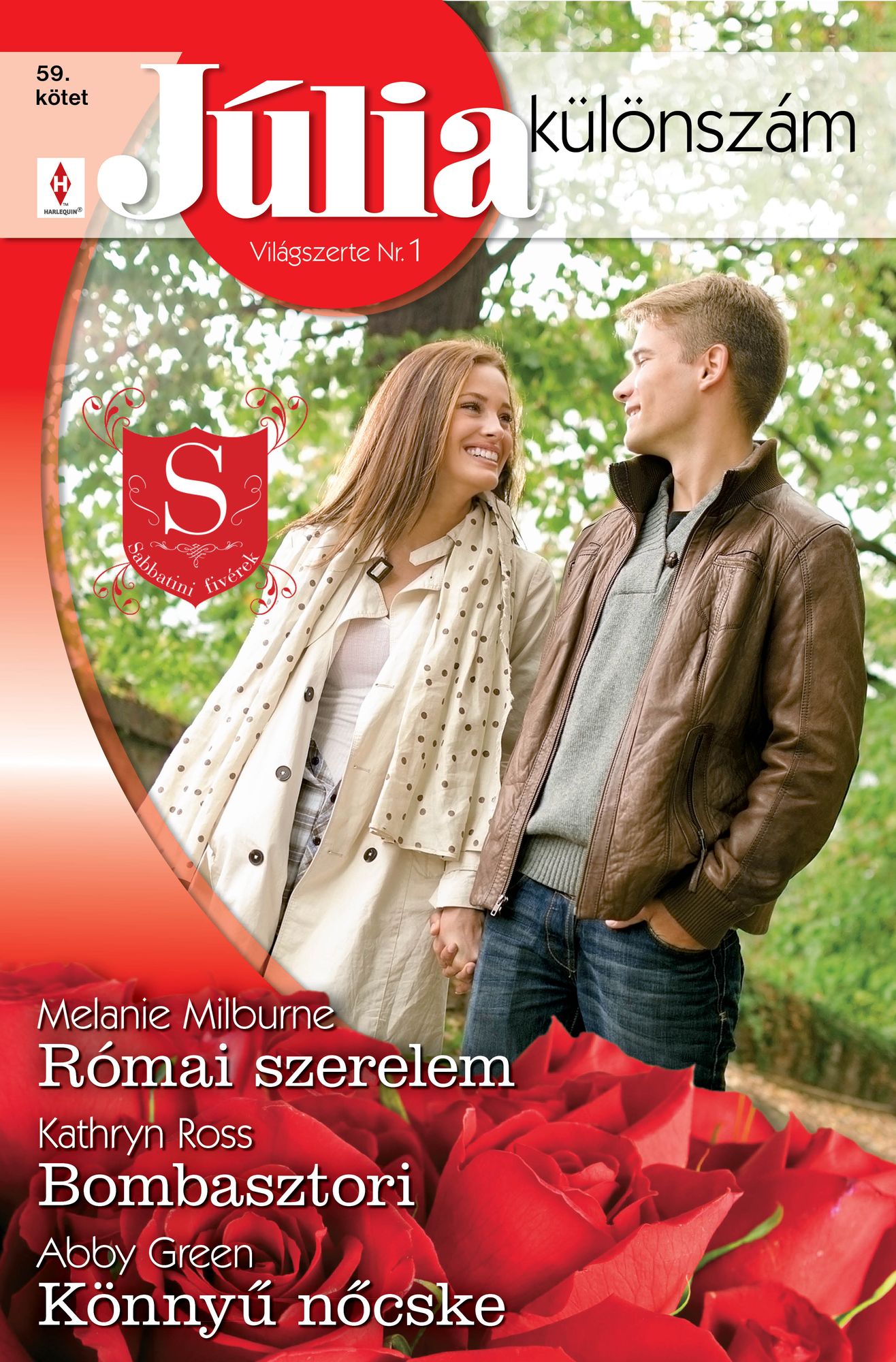 Júlia különszám 59. kötet (Római szerelem, Bombasztori, Könnyű nőcske)