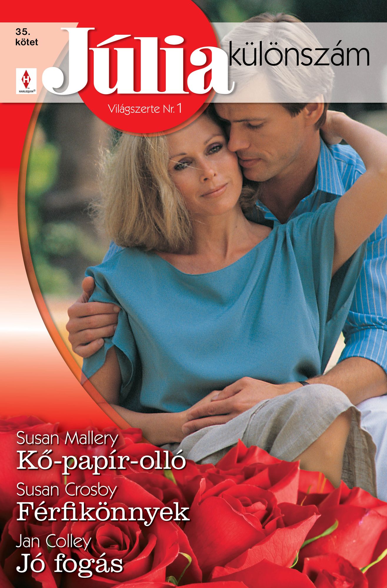 Júlia különszám 35. kötet (Kő-papír-olló, Férfikönnyek, Jó fogás)