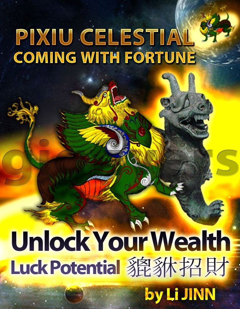Pi Xiu Celestial Coming with Fortune: Emblem of Wealth Luck Potential