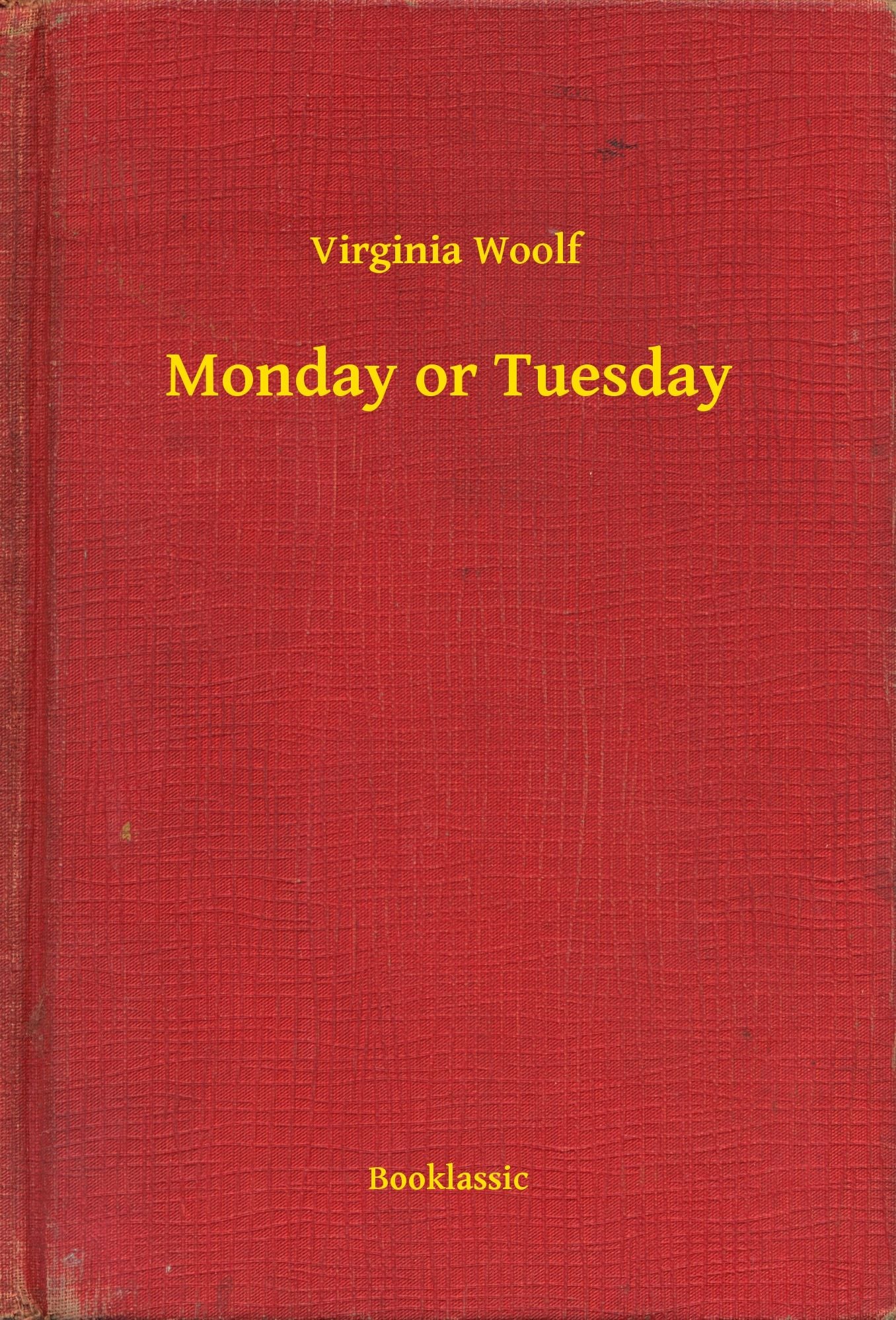 Monday or Tuesday