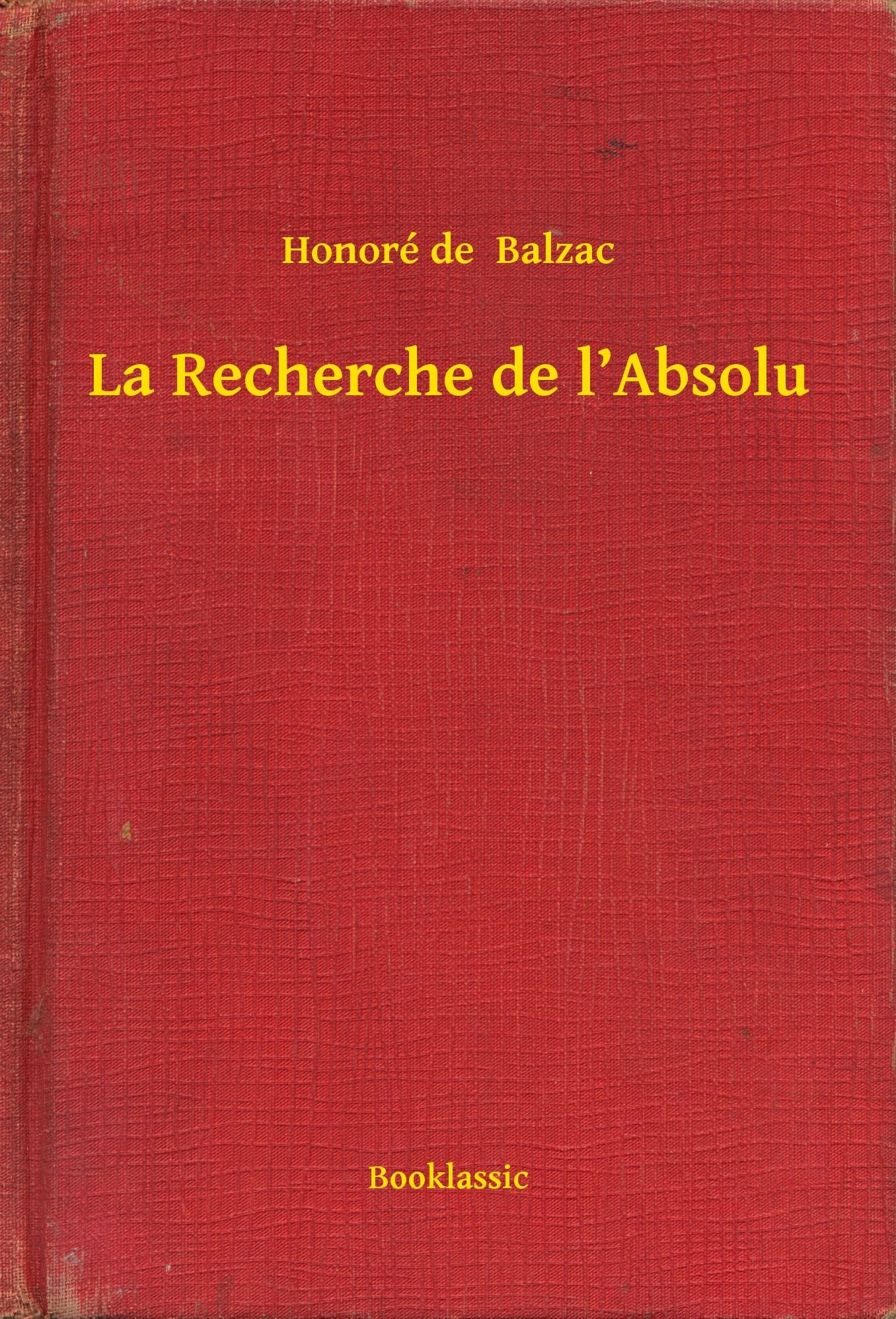 La Recherche de l'Absolu