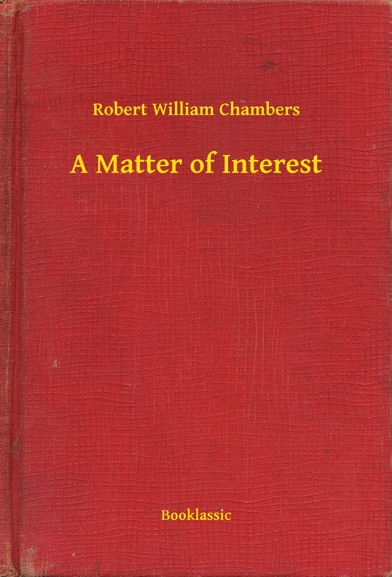 A Matter of Interest