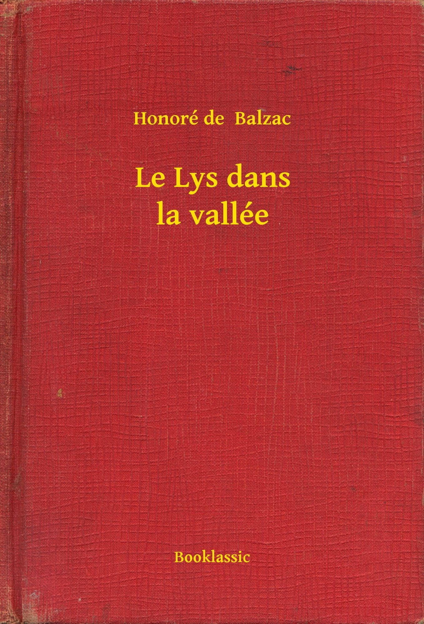 Le Lys dans la vallée