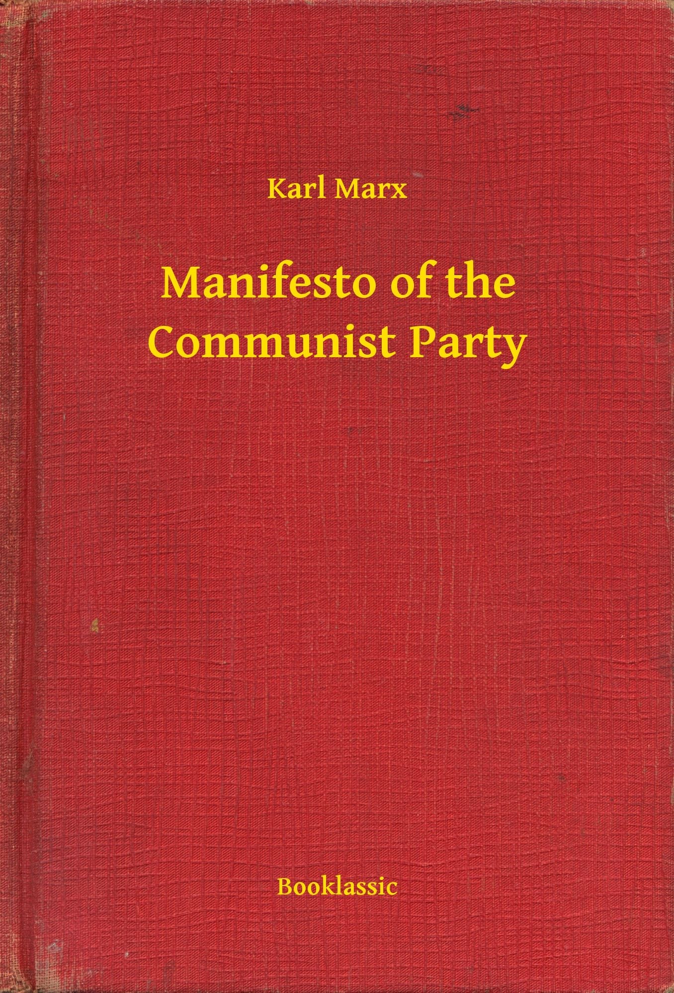 Manifesto of the Communist Party