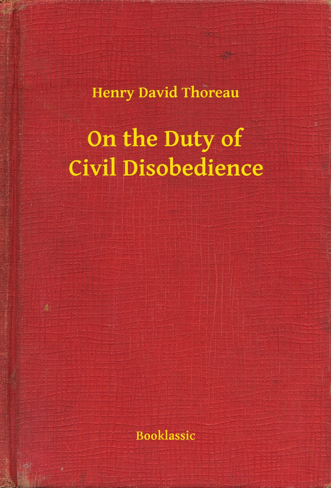On the Duty of Civil Disobedience