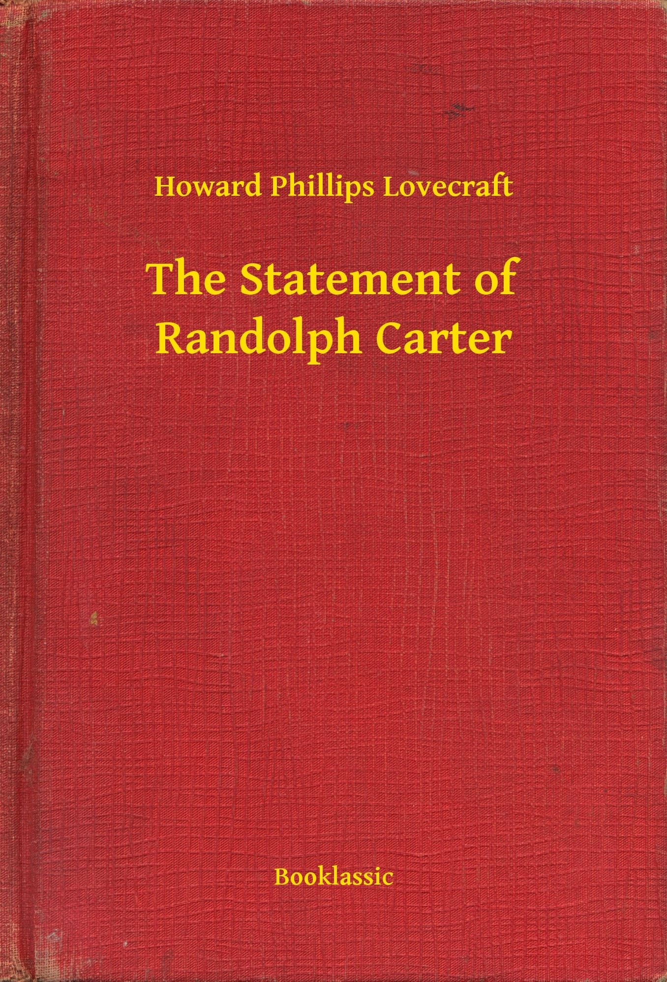 The Statement of Randolph Carter