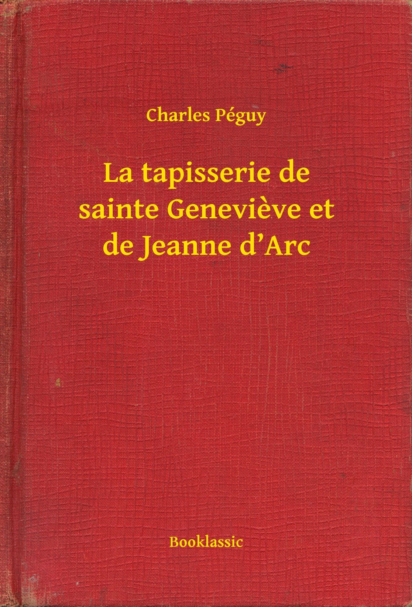 La tapisserie de sainte Genevieve et de Jeanne d'Arc