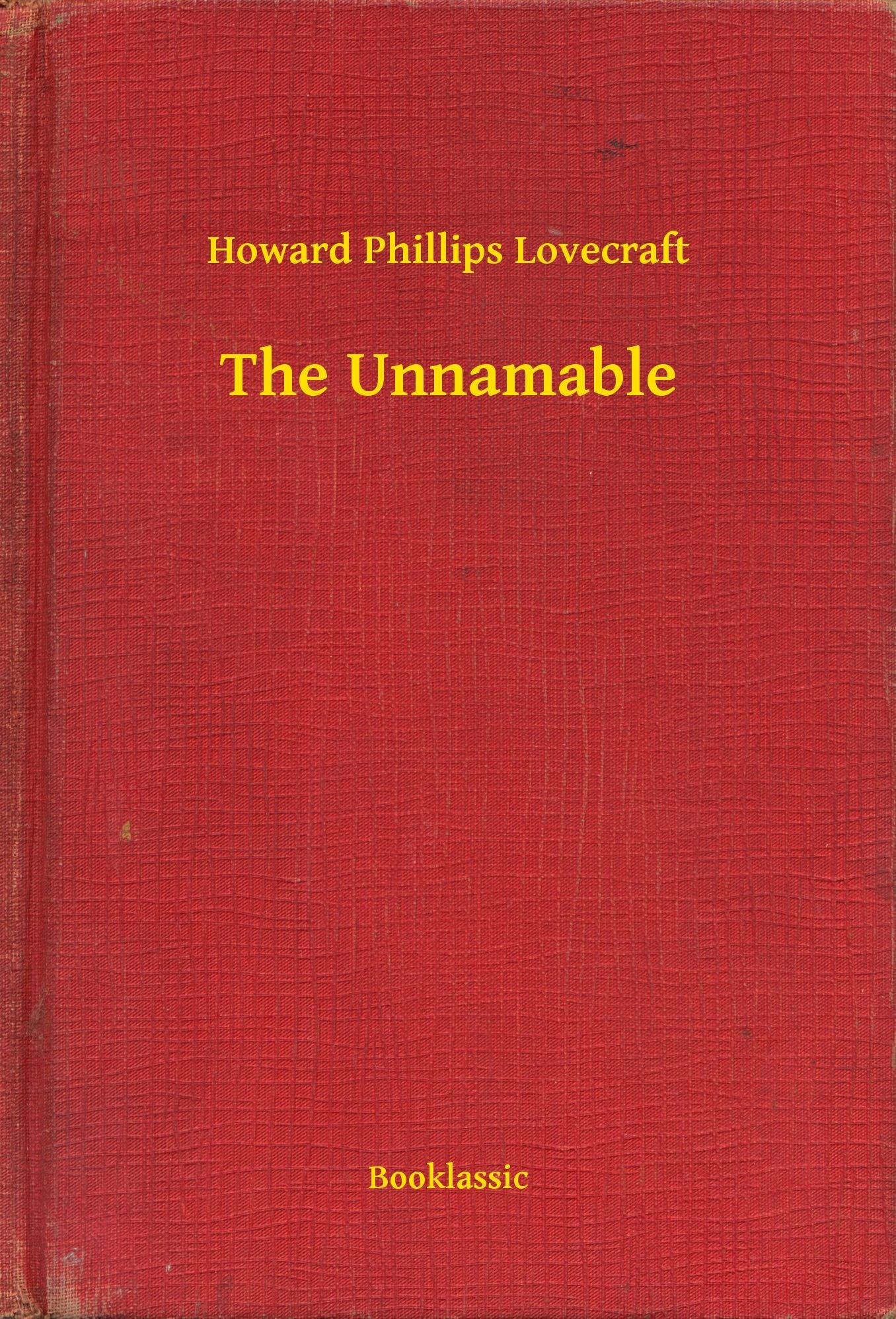 The Unnamable