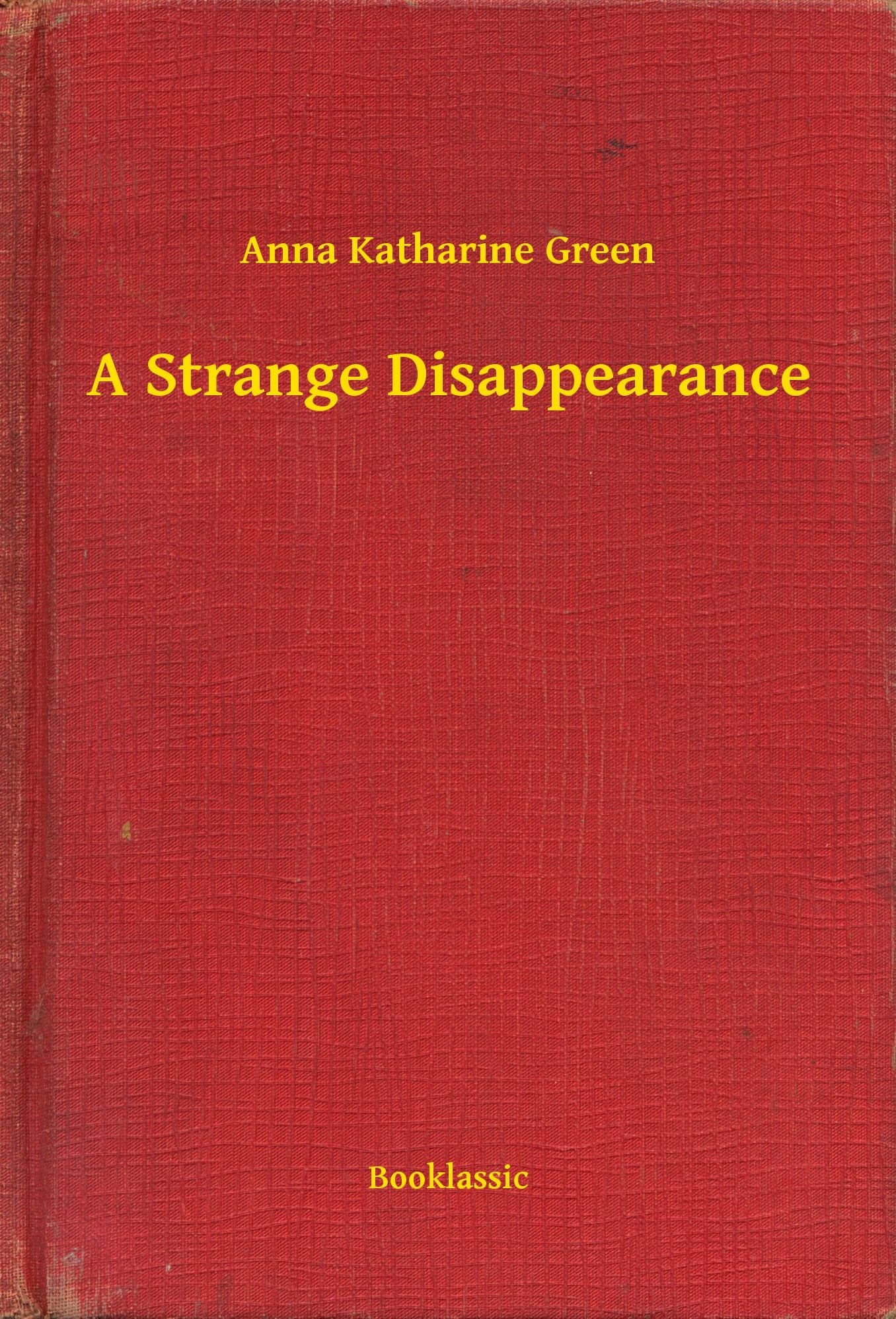 A Strange Disappearance