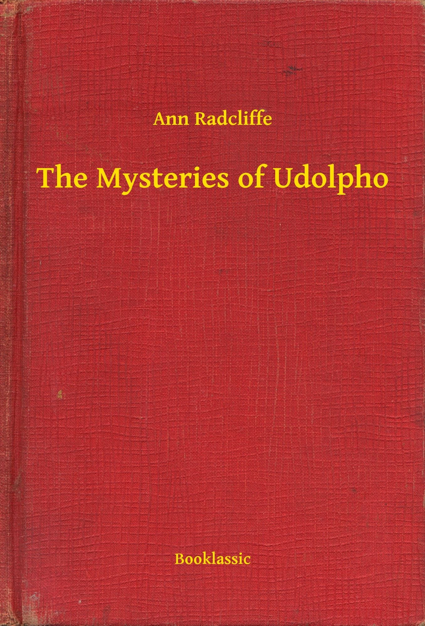 The Mysteries of Udolpho