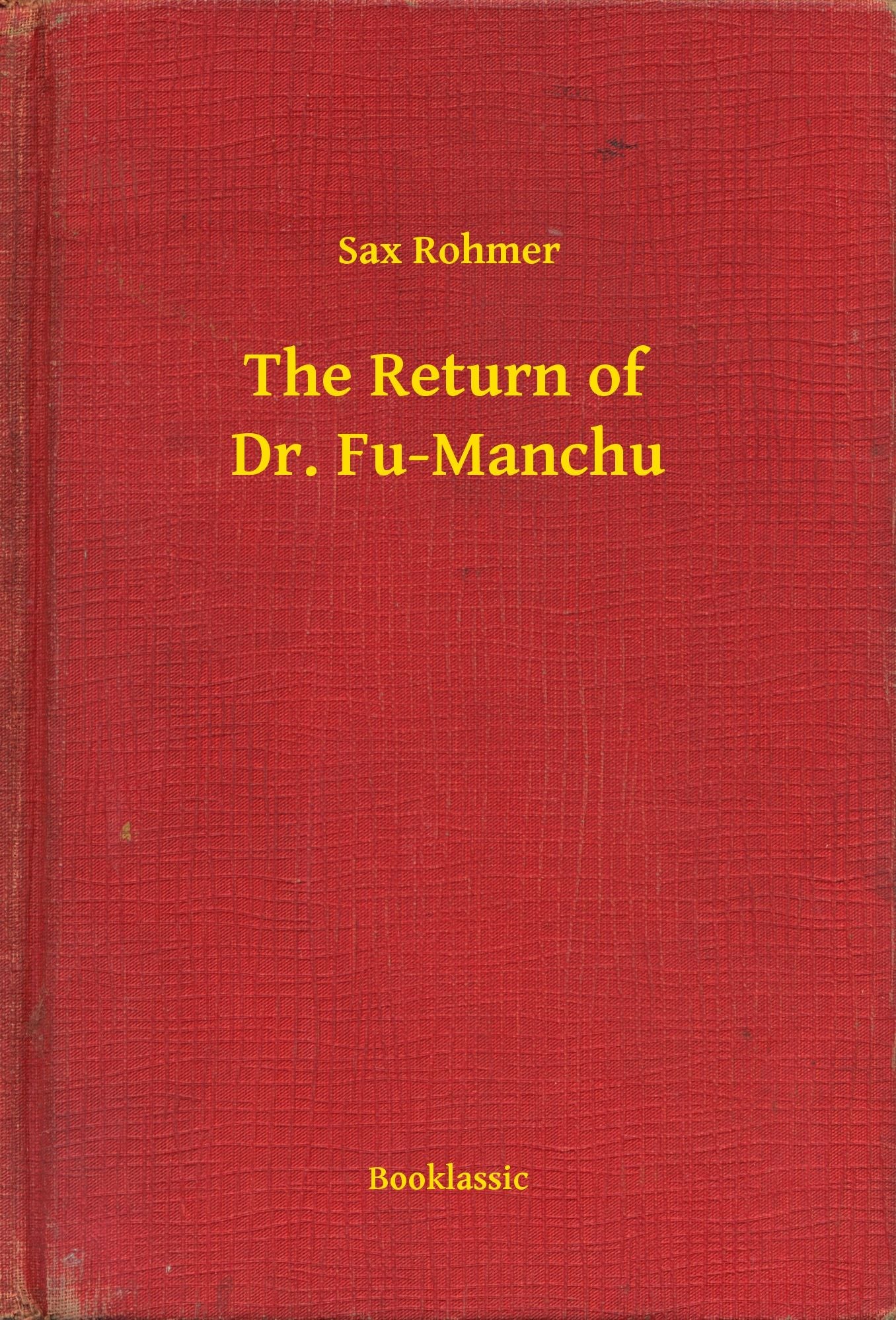 The Return of Dr. Fu-Manchu