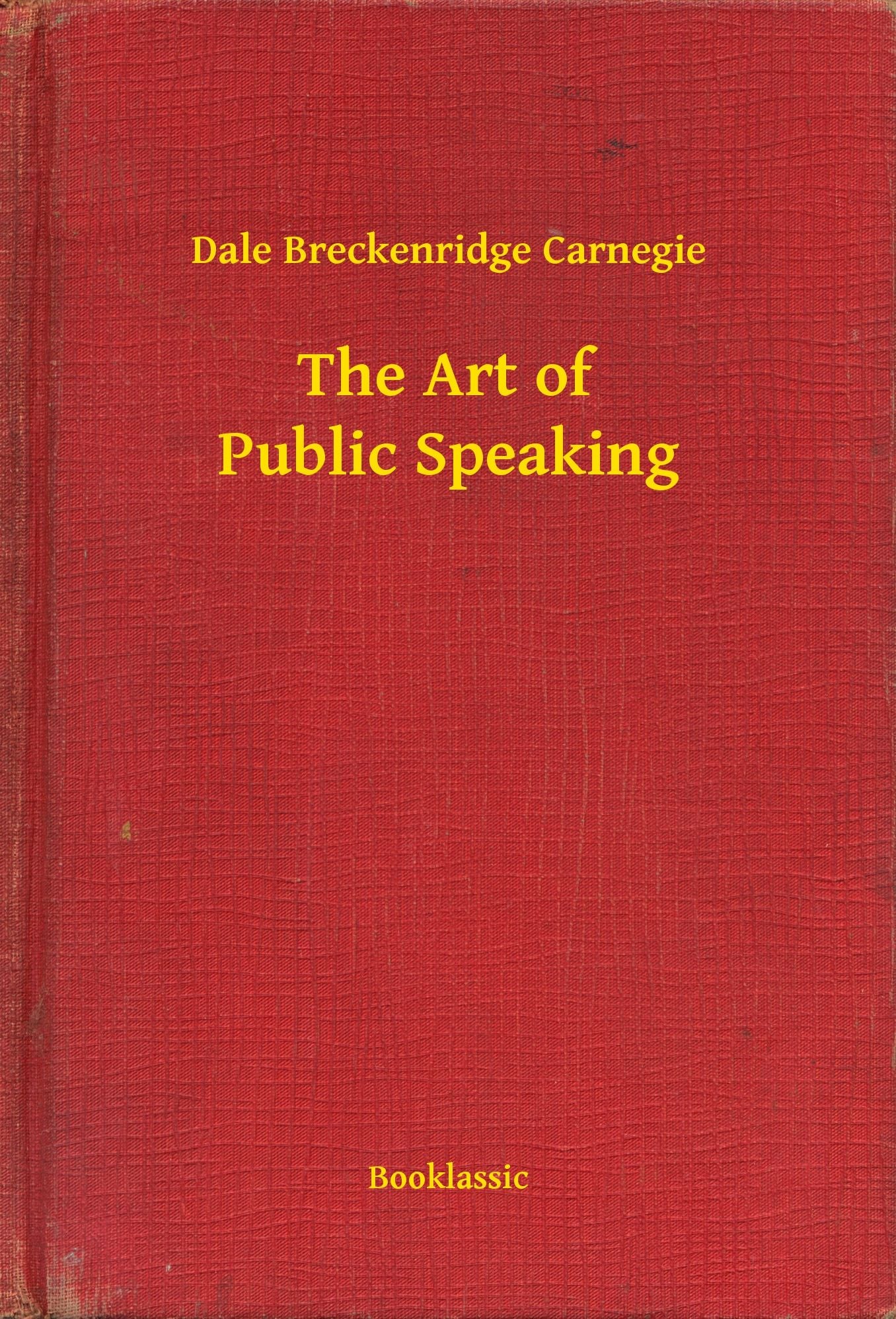 The Art of Public Speaking