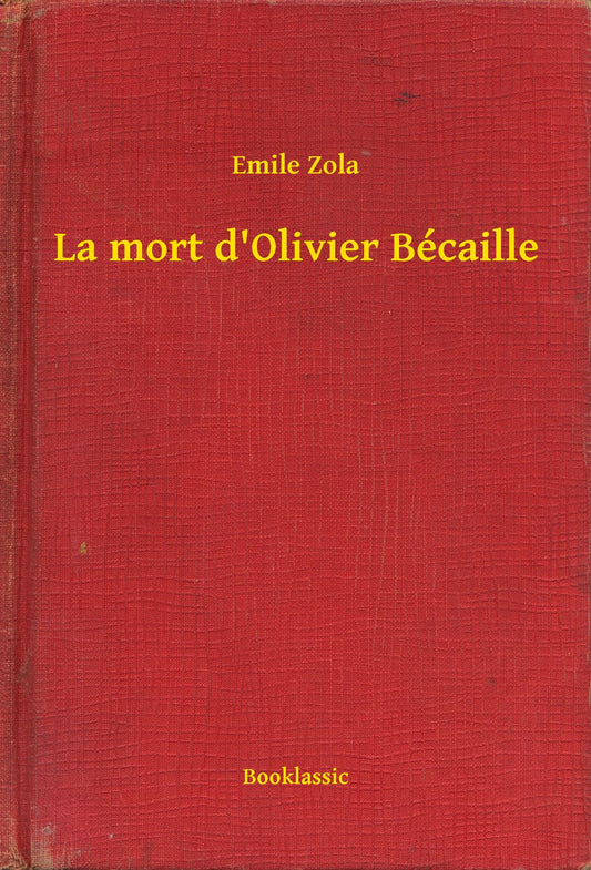 La mort d'Olivier Bécaille
