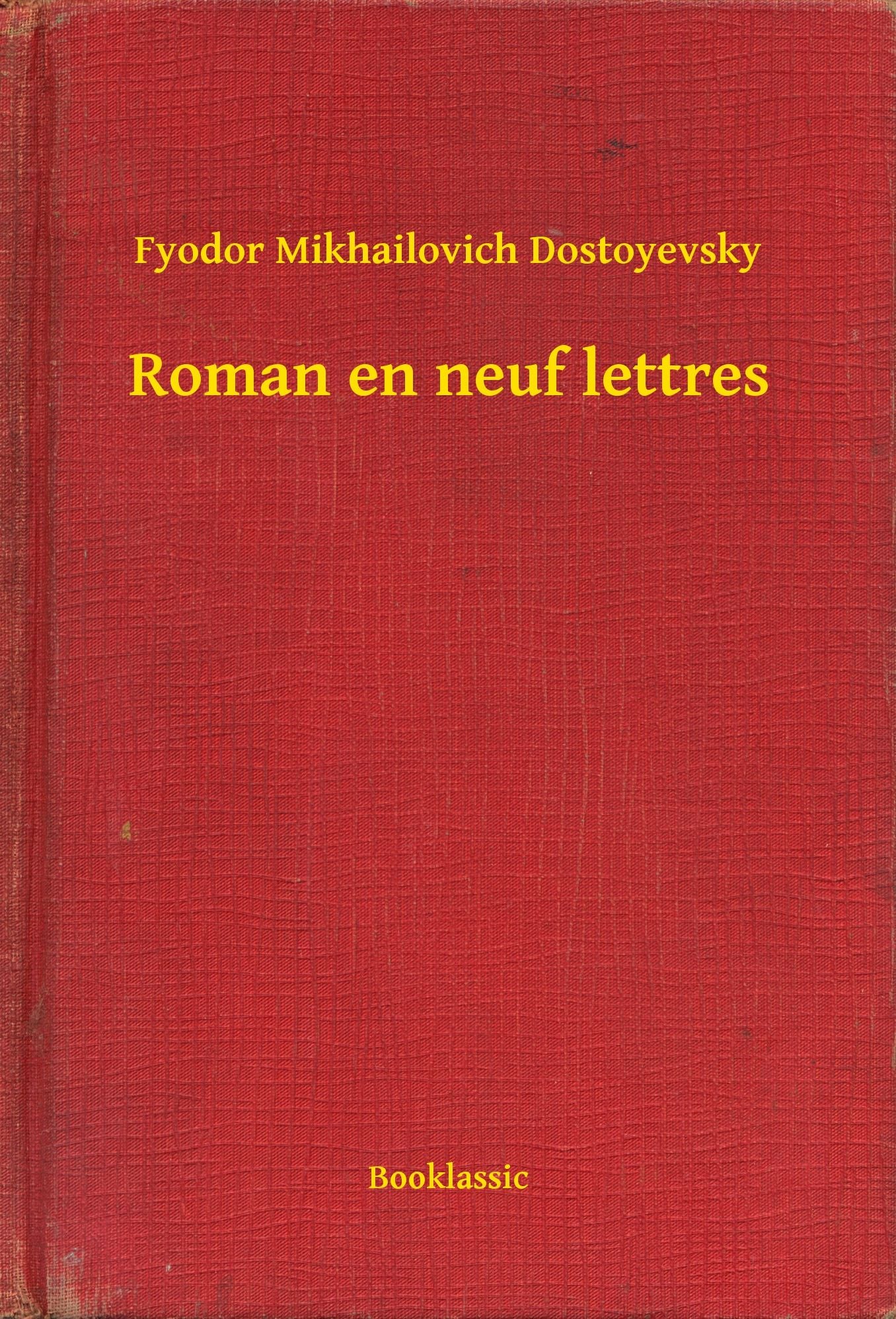 Roman en neuf lettres