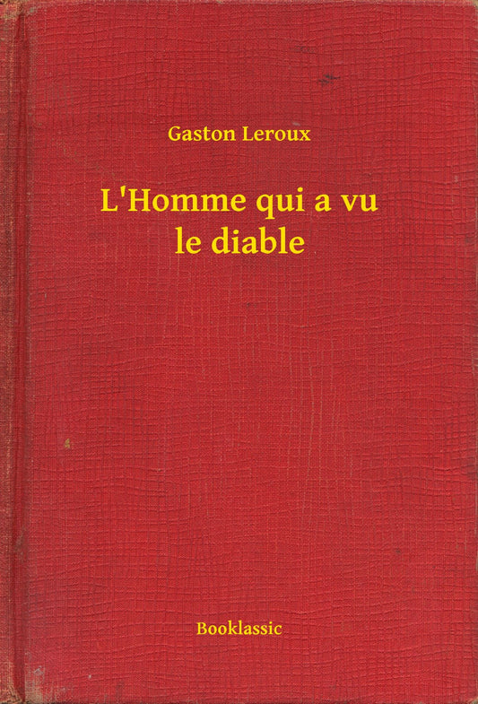 L'Homme qui a vu le diable