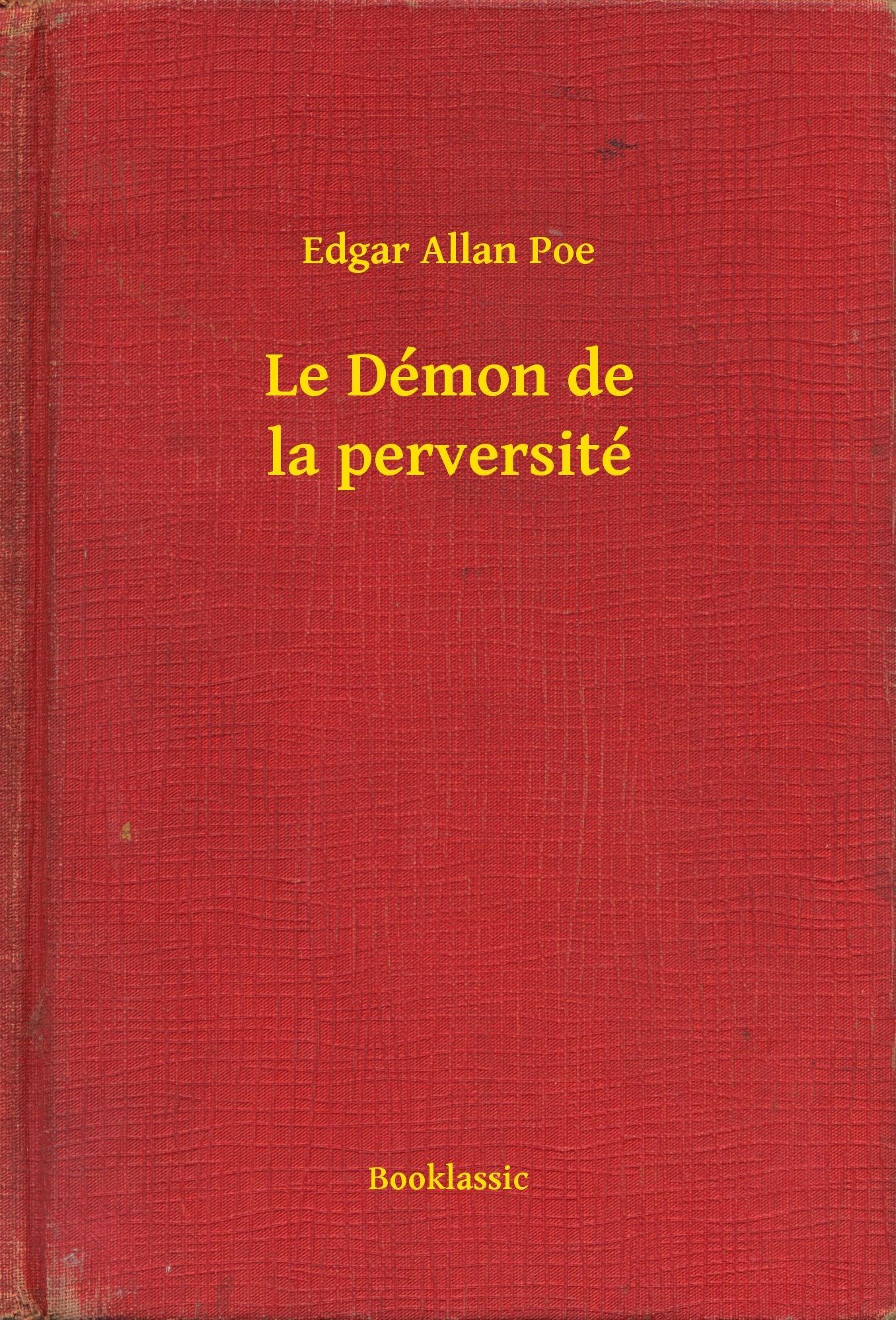 Le Démon de la perversité