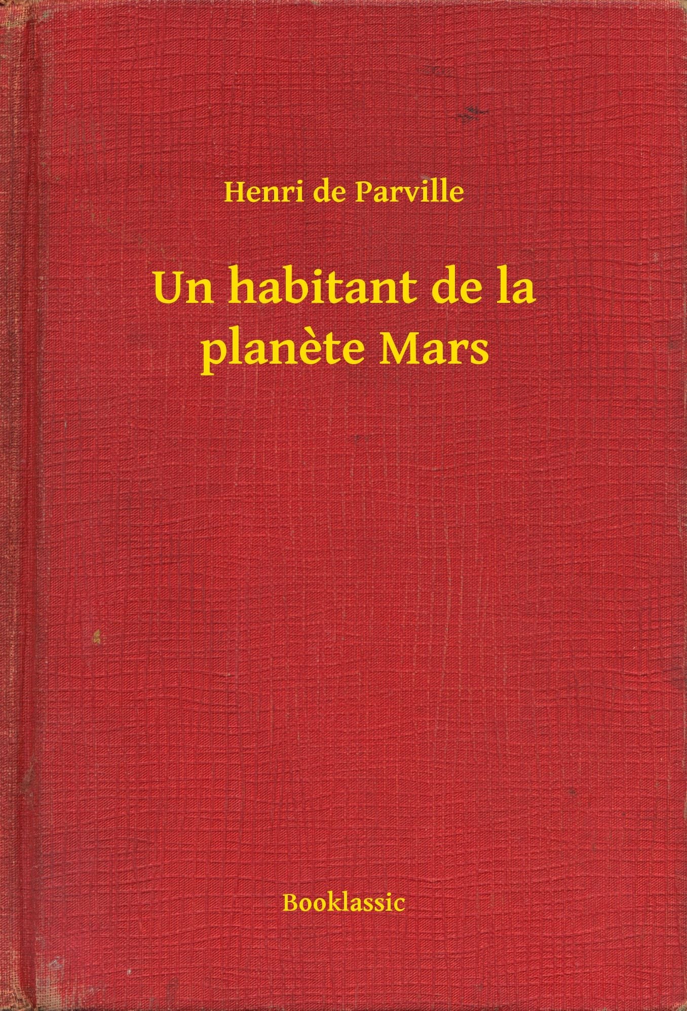 Un habitant de la planete Mars