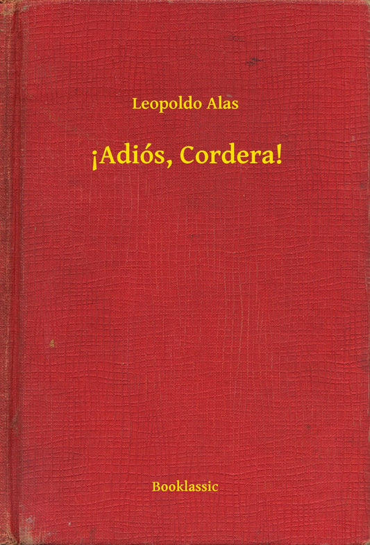 !Adiós, Cordera!