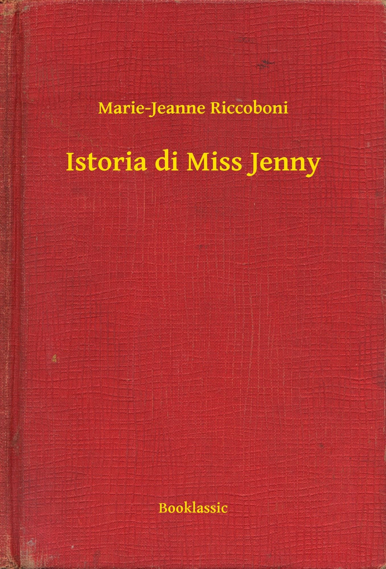 Istoria di Miss Jenny