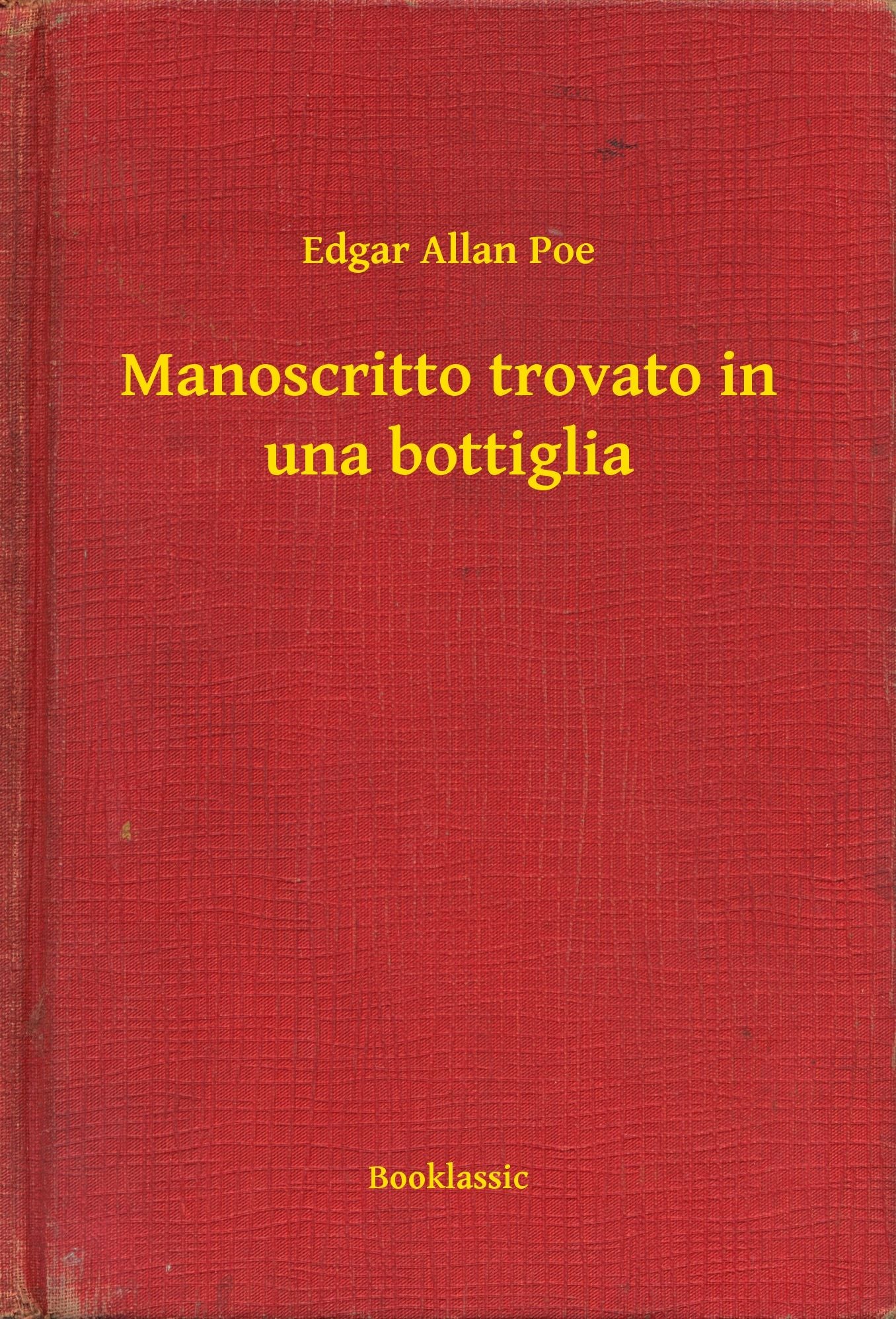 Manoscritto trovato in una bottiglia