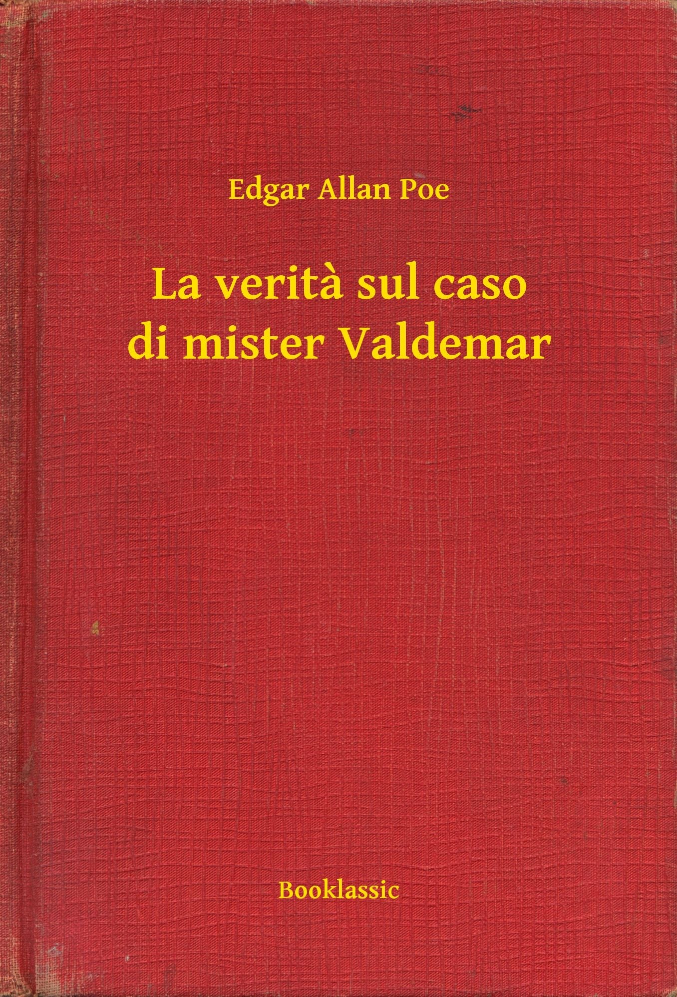 La verita sul caso di mister Valdemar